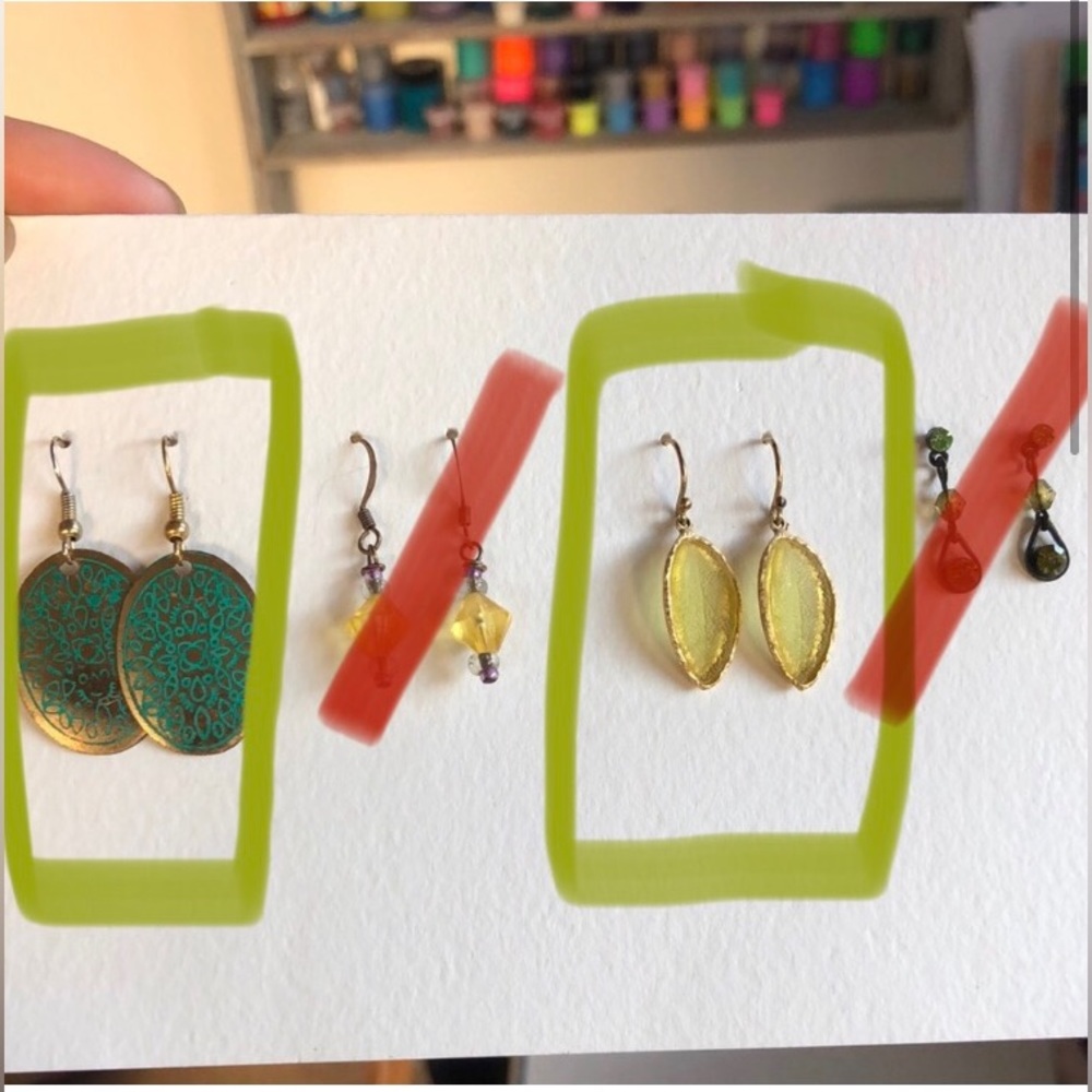 Holly Yashi earring set